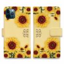 【ROMI HIME】【手帳型】ひまわり　ベージュ