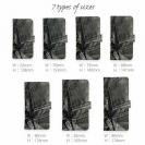 【Genuine】【手帳型】ジーンズ（デニム）　ブラック