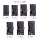 【Genuine】【手帳型】ジーンズ（デニム）　パープル