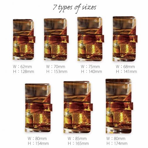 【Genuine】【手帳型】ワイン お酒　グラス　氷