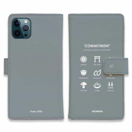 【手帳型】from OITA ver.グレー