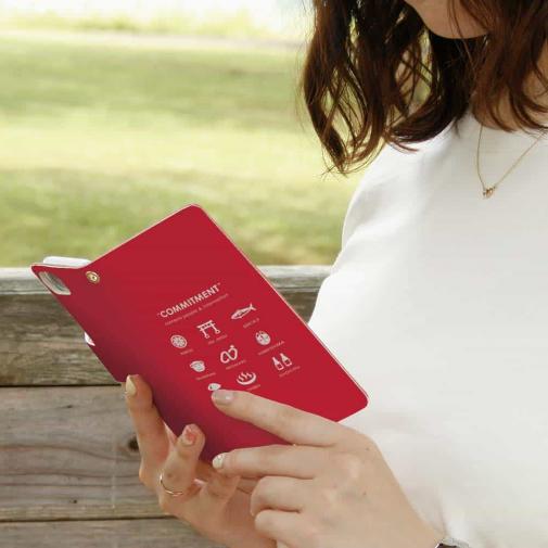 【手帳型】from OITA ver.レッド