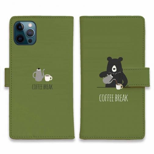 【手帳型】コーヒークマさん(wakat)