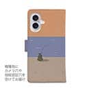 【手帳型】【FISH MAN】クマさんもフィッシング No2