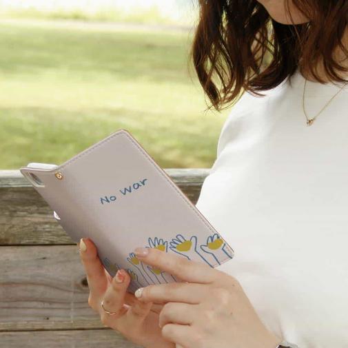 【手帳型】ウクライナ寄付金 デザイン No.3