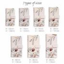 【手帳型】デリケートペイント ピンク