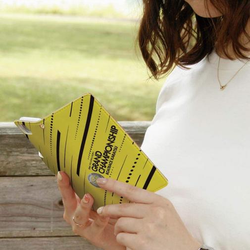 唐津ボート【手帳型】グランドチャンピオン Ver.イエロー