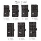 【ROMI HIME】【手帳型】マーク・ロゴ ブラック