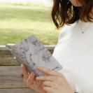 【Genuine】【手帳型】大理石　ホワイト