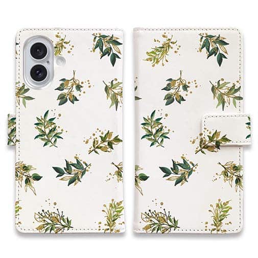 【手帳型】トロピカルプランツ