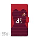 WIDE【手帳型】鹿島高校サッカー部 ユニフォーム 背番号49