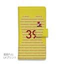 WIDE【手帳型】鹿島高校サッカー部 GKユニフォーム（ピンク） 背番号39