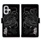 【彫姫】【手帳型】【Stick Case】九紋龍史進と龍　和彫りデザイン