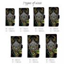 【彫姫】【手帳型】【Stick Case】般若　和彫りデザイン