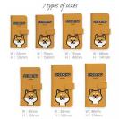 【手帳型】【ワカボンド】WAKAMAKAシリーズ 柴犬のシバアカ