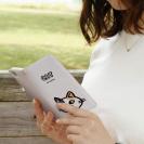 【手帳型】【ワカボンド】WAKAMAKAシリーズ 猫のミケニャ