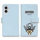 【手帳型】【ワカボンド】WAKAMAKAシリーズ アオリイカチュ