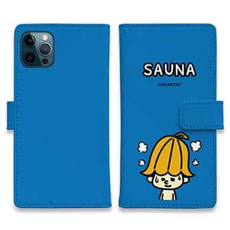 【手帳型】【ワカボンド】WAKAMAKAシリーズ サウナハトン