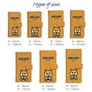 【手帳型】【ワカボンド】WAKAMAKAシリーズ 赤柴犬かぶりものとシバアカ