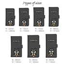 【手帳型】【ワカボンド】WAKAMAKAシリーズ 黒柴犬かぶりものとシバクロ