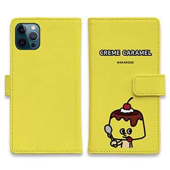 【手帳型】【ワカボンド】WAKAMAKAシリーズ プリンレトロン