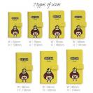 【手帳型】【ワカボンド】WAKAMAKAシリーズ アフロくんとヒヨコ