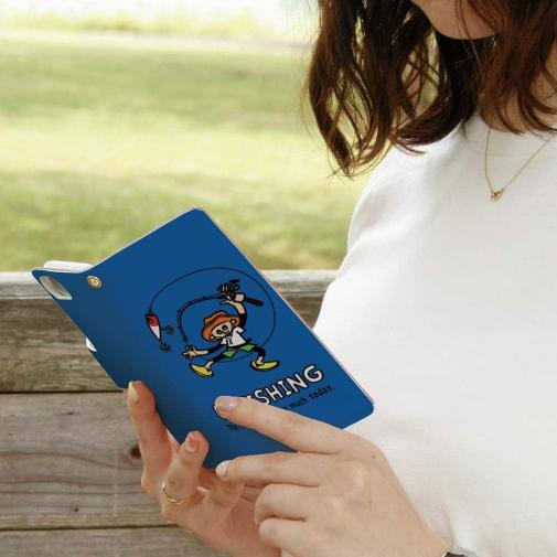 【手帳型】【釣りざんまい】ルアー釣りが好きなんです