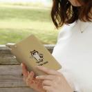 【手帳型】【ワカボンド】WAKAMAKAシリーズ 柴犬スケボー_赤柴