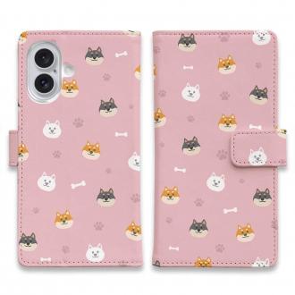 【手帳型】柴犬いっぱい(wakat)