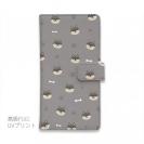 【手帳型】柴犬いっぱい_黒柴(wakat)