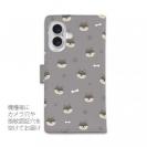 【手帳型】柴犬いっぱい_黒柴(wakat)