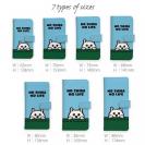 【手帳型】何か気になる柴犬_白柴(wakat)