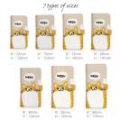 【手帳型】サカナもってワーイなネコ_茶白猫(wakat)