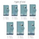 【手帳型】【FISH MAN】山シリーズ「雷鳥／冬のオス　雪山飛翔」