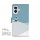 【手帳型】【FISH MAN】山シリーズ「雷鳥／冬のオス　雪原ダッシュ！」