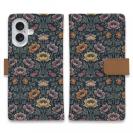 【手帳型】リバティの大花柄風 スモール・スザンナ