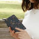 【手帳型】リバティの大花柄風 スモール・スザンナ