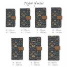 【手帳型】リバティの大花柄風 スモール・スザンナ