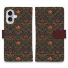 【手帳型】リバティの大花柄風 アンジェリカ・ガーラ