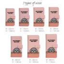 【手帳型】何か気になるプードル_シルバー(wakat)