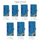 【手帳型】Cobalt Splash