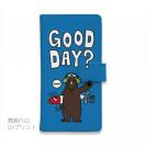 【手帳型】【釣りざんまい】ルアーとクマさん