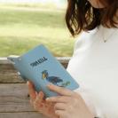 【手帳型】ハシビロコウ_ライトブルー(wakat)