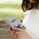 【手帳型】何か気になるチワワ_ブラックタン(wakat)