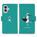 【手帳型】ポップなアオアシカツオドリ(wakat)