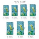 【手帳型】水中散歩するカエルくん_カラフル(wakat)