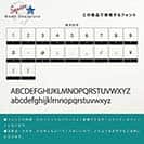 表札 正方形 Mode Doorplate Inc. ゴシック体 マットシルバー