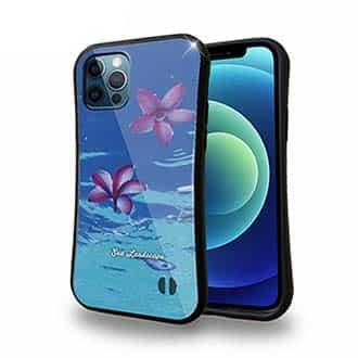 【S-LINE】海の風景　海面に花