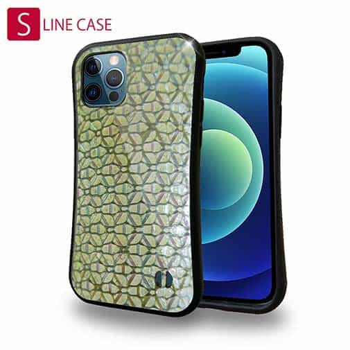 【S-LINE】エギ柄　マスカットグリーン