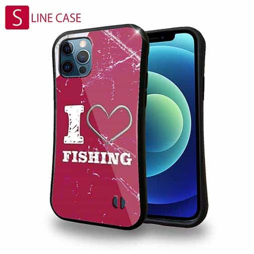 【S-LINE】I love Fishing Red